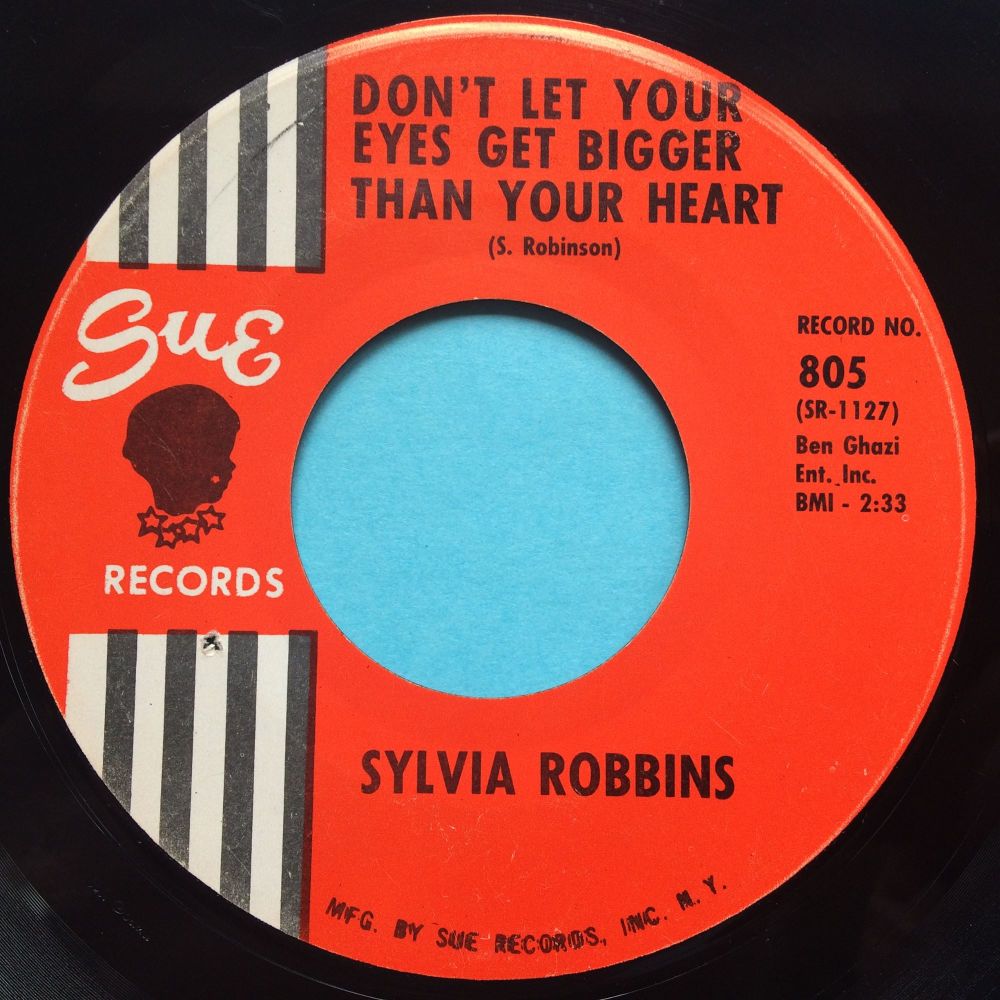 Sylvia Robbins - Don't let your eyes get bigger than your heart - Sue - Ex