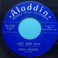 Amos Milburn - Juice, Juice, Juice b/w Chicken Shack - Aladdin - Ex