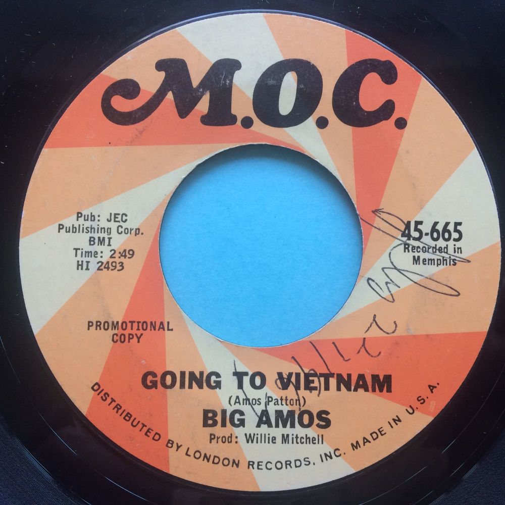 Big Amos - Going to Vietnam - M.O.C. promo - Ex (wol)