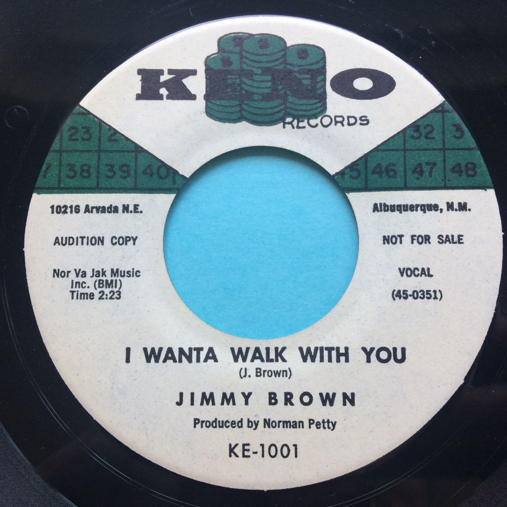 Jimmy Brown - I wanta walk with you - Keno - Ex
