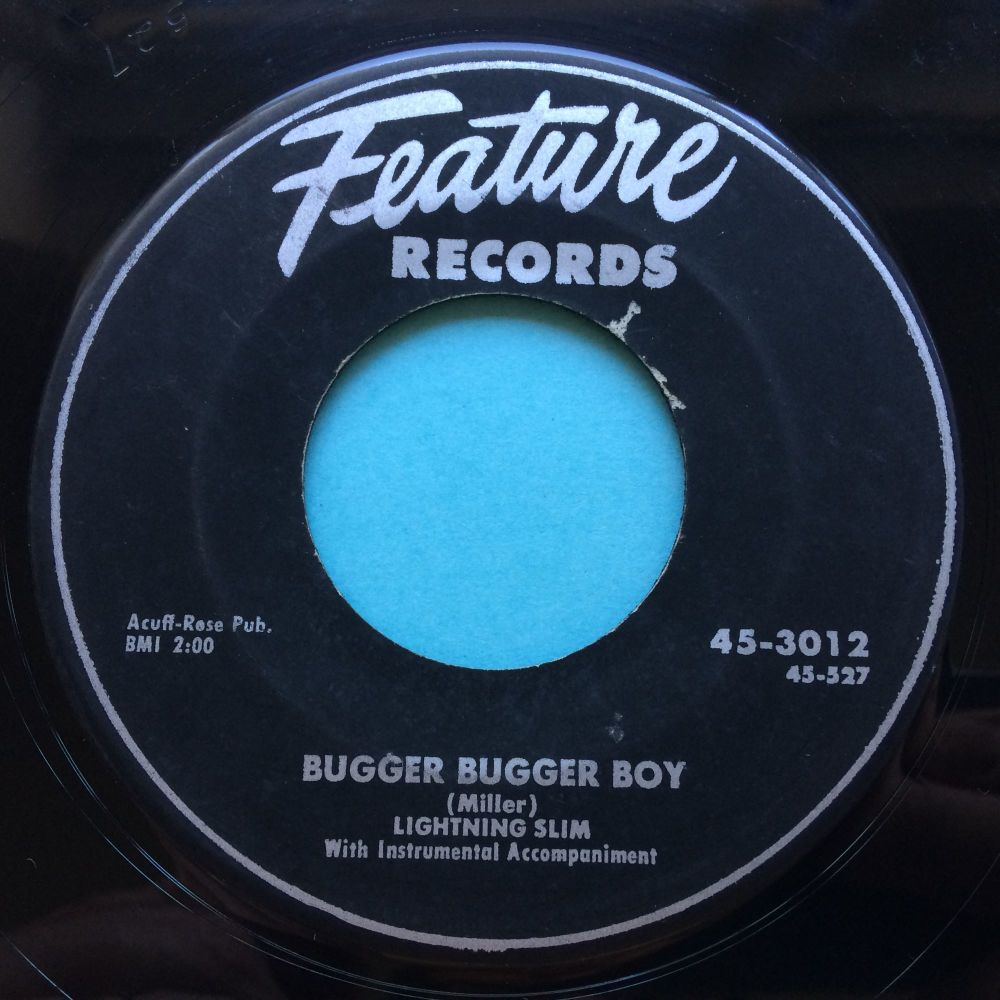 Lightning Slim - Bugger Bugger Boy - Feature - VG+