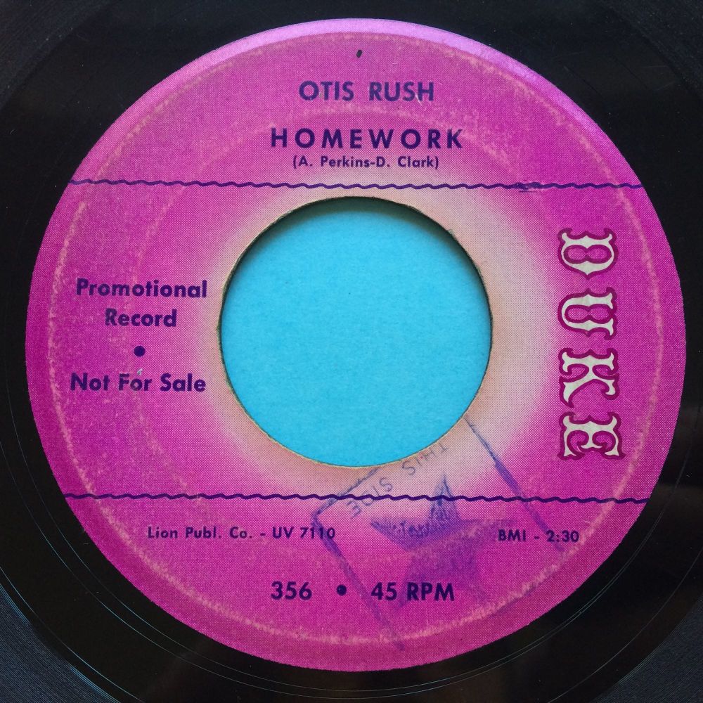 Otis Rush - Homework - Duke promo - VG+