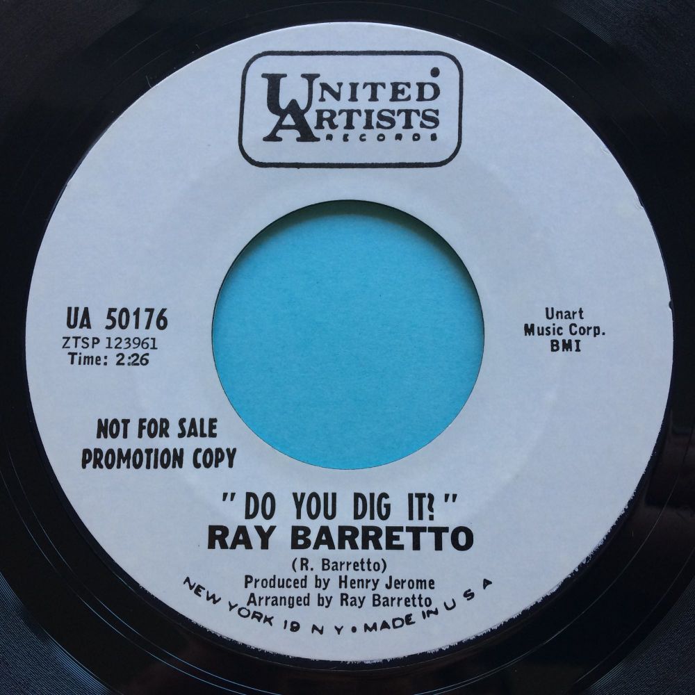 Ray Barretto - Do you dig it - United Artists promo - Ex