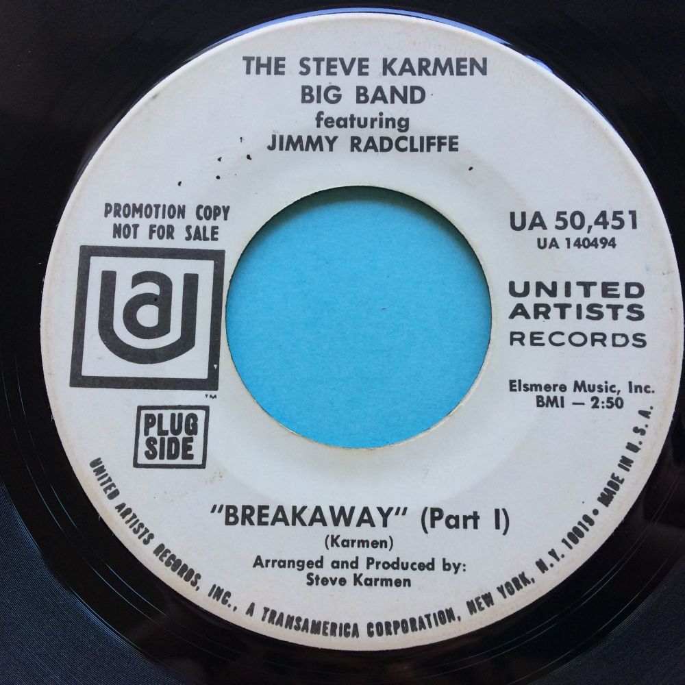 The Steve Karmen Big Band featuring Jimmy Radcliffe - Breakaway - UA promo 