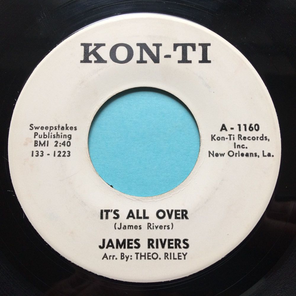 James Rivers - It's all over - Konti promo - VG+