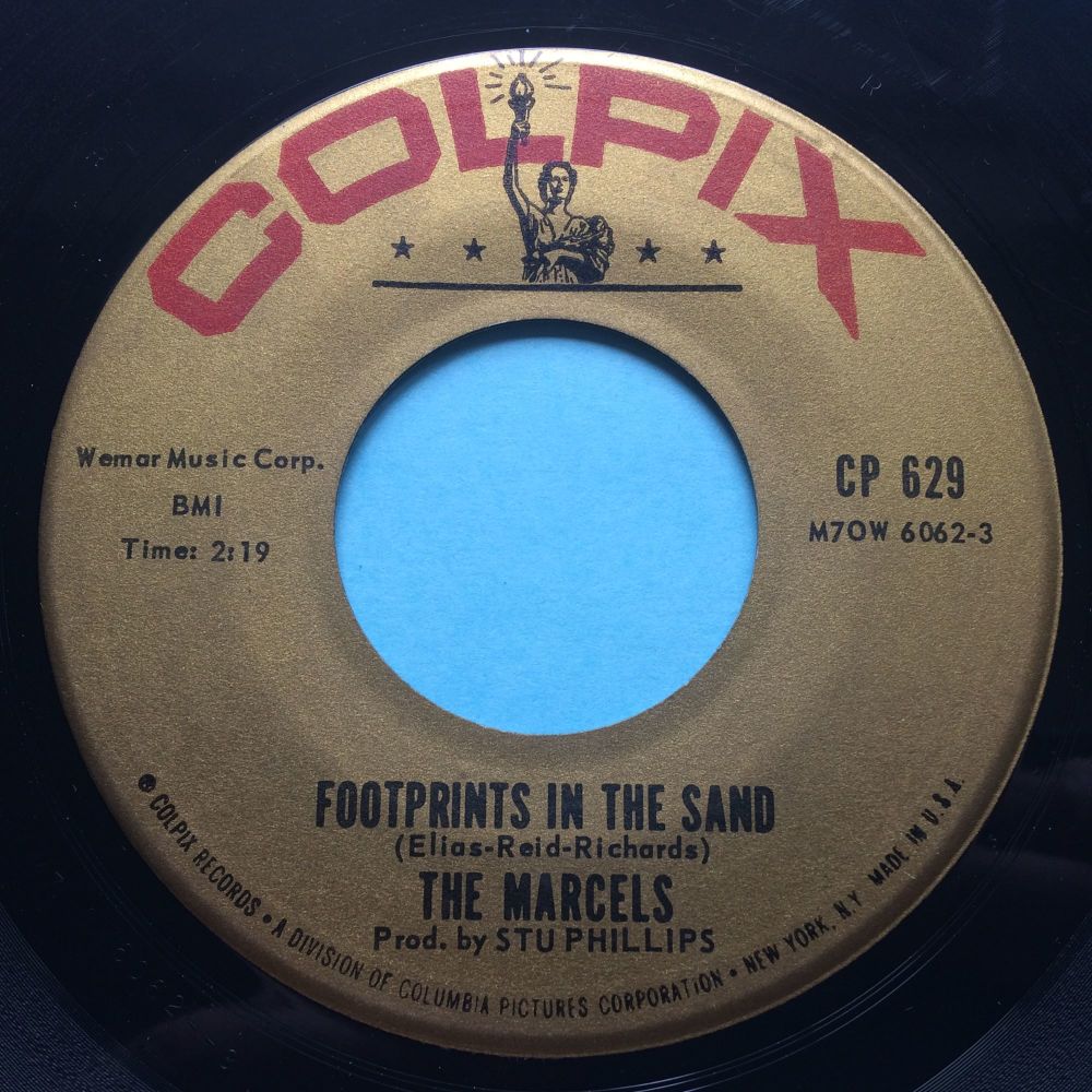 Marcels - Footprints in the sand b/w Twistin' fever - Colpix - VG+