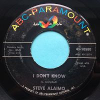 Steve Alaimo - I don't know b/w That's what love will do - ABC - VG+