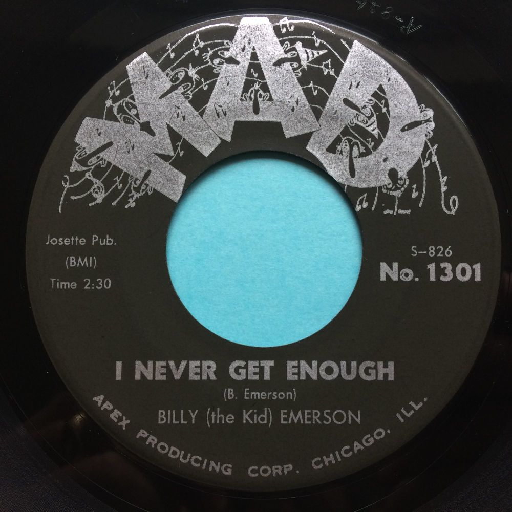Billy (the Kid) Emerson - I never get enough - Mad - Ex