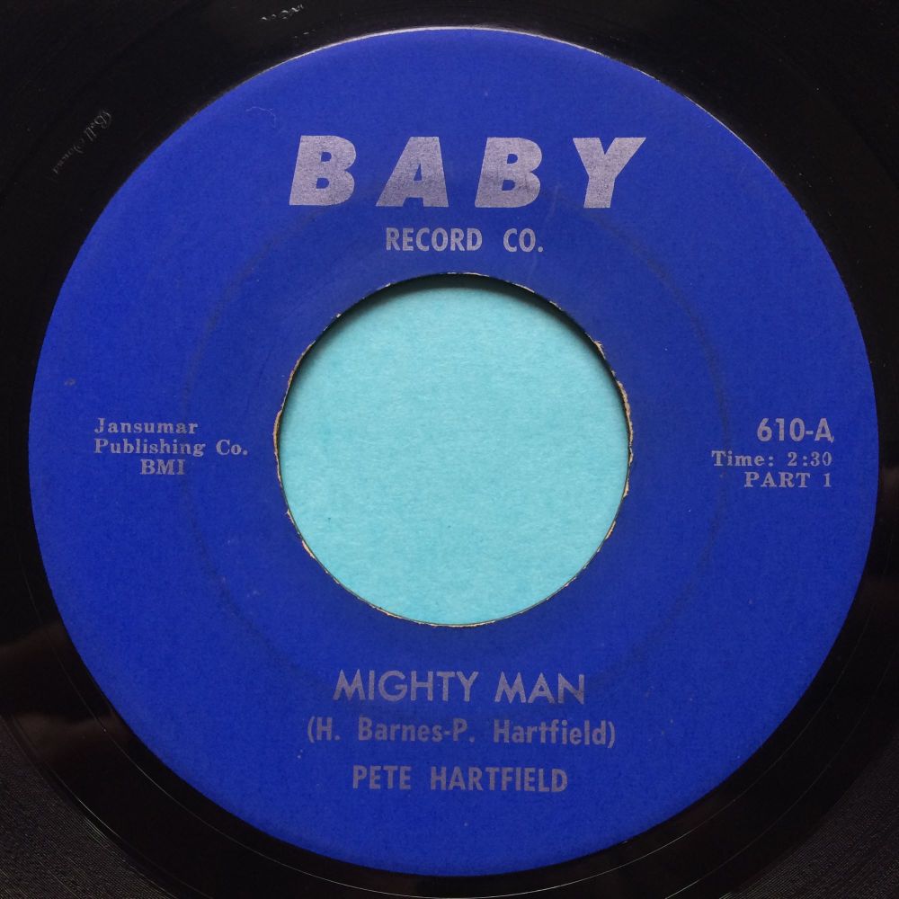 Pete Hartfield - Mighty Man - Baby - VG+