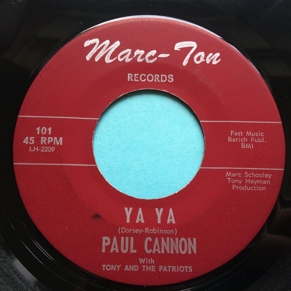 Paul Cannon - Ya Ya - Marc-Ton - Ex 