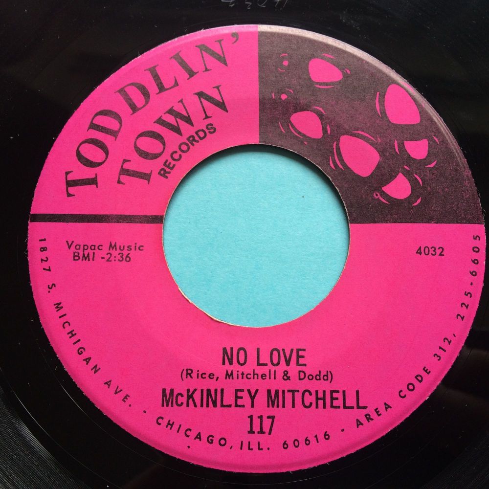McKinley Mitchell - No love - Toddlin' Town - Ex