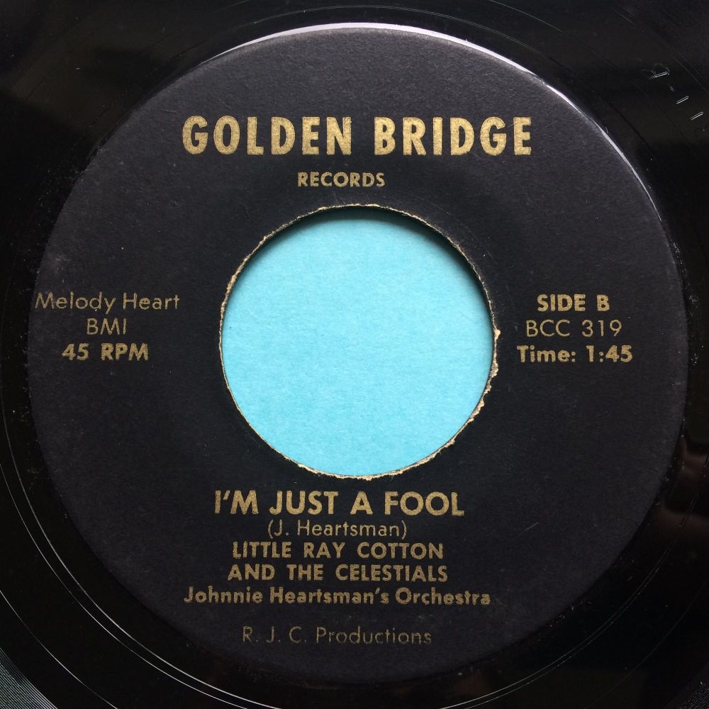 Little Ray Cotton and the Celestrials - I'm just a fool - Golden Bridge - Ex