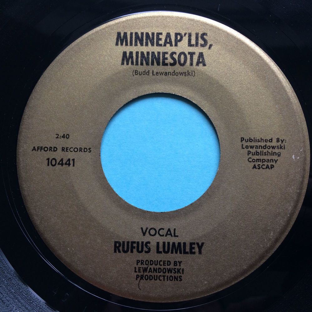 Rufus Lumley - Minneap'lis Minnesota - Afford - Ex- 