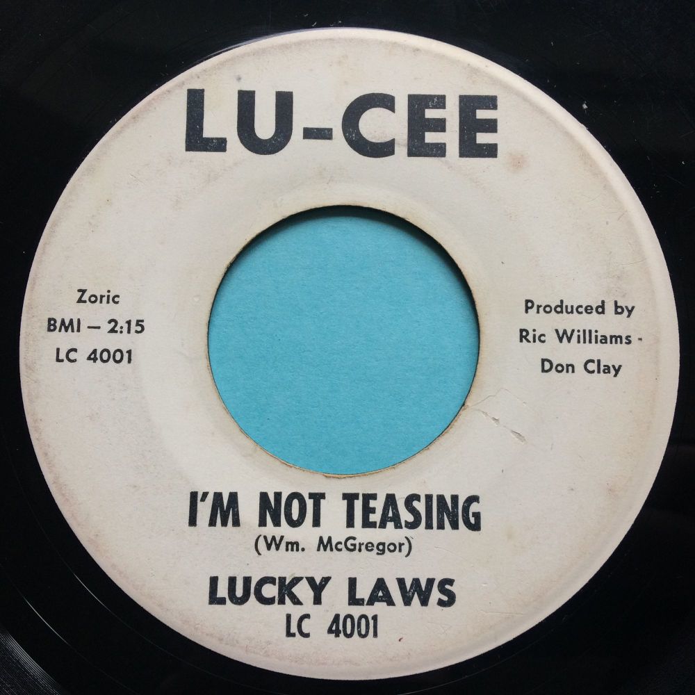 Lucky Laws - I'm not teasing - Lu-Cee promo - VG+