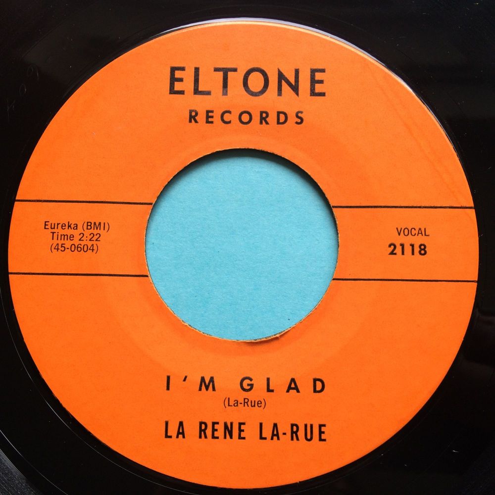 La Rene La-Rue - I'm glad - Eltone - Ex