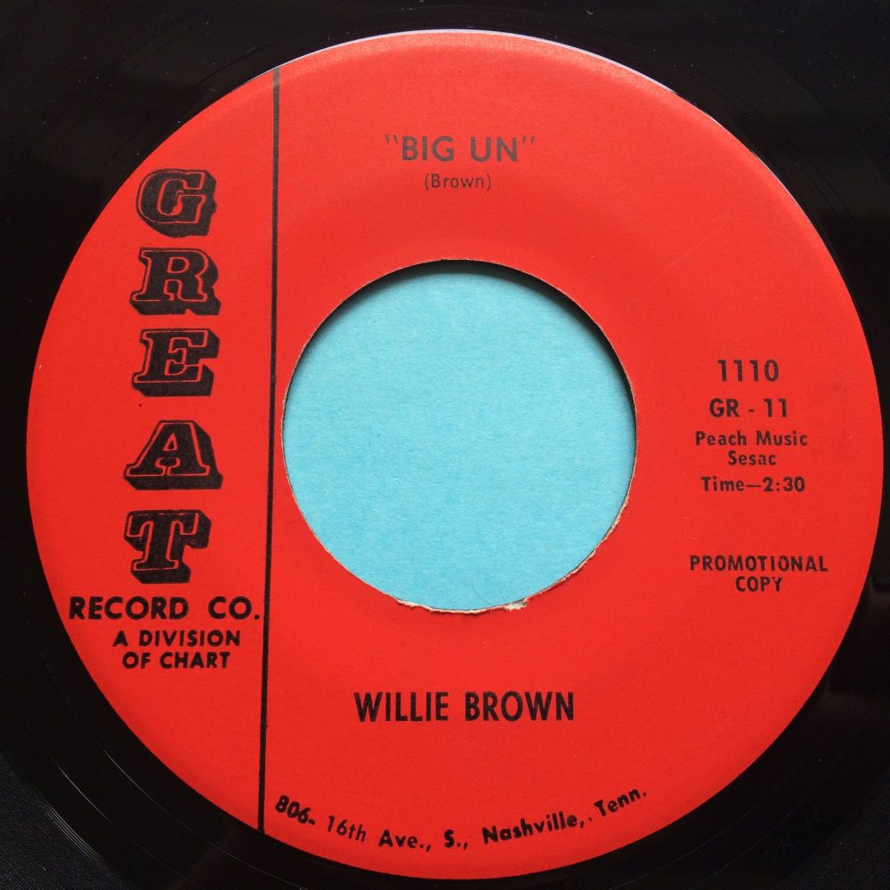 Willie Brown - Big Un - Great - Ex