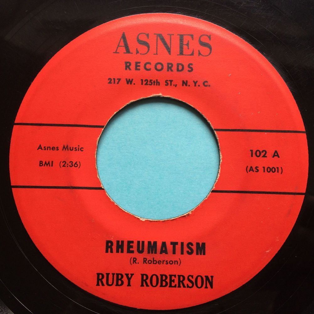 Ruby Roberson - Rheumatism - Asnes - Ex-