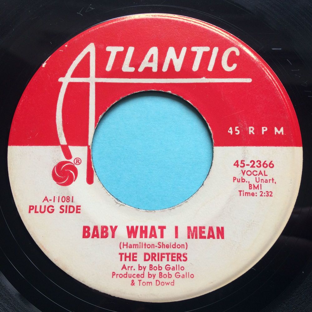 Drifters - Baby what I mean - Atlantic promo - VG+