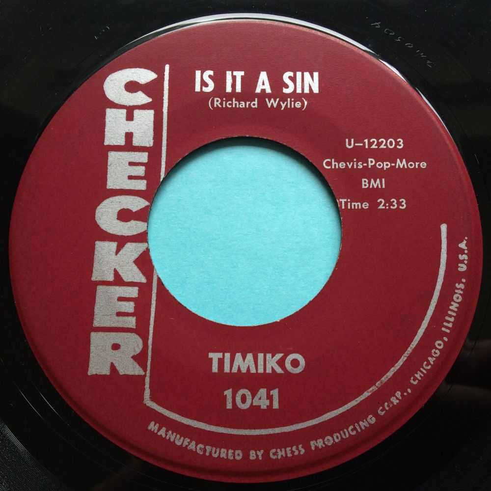 Timiko - Is it a sin - Checker - Ex