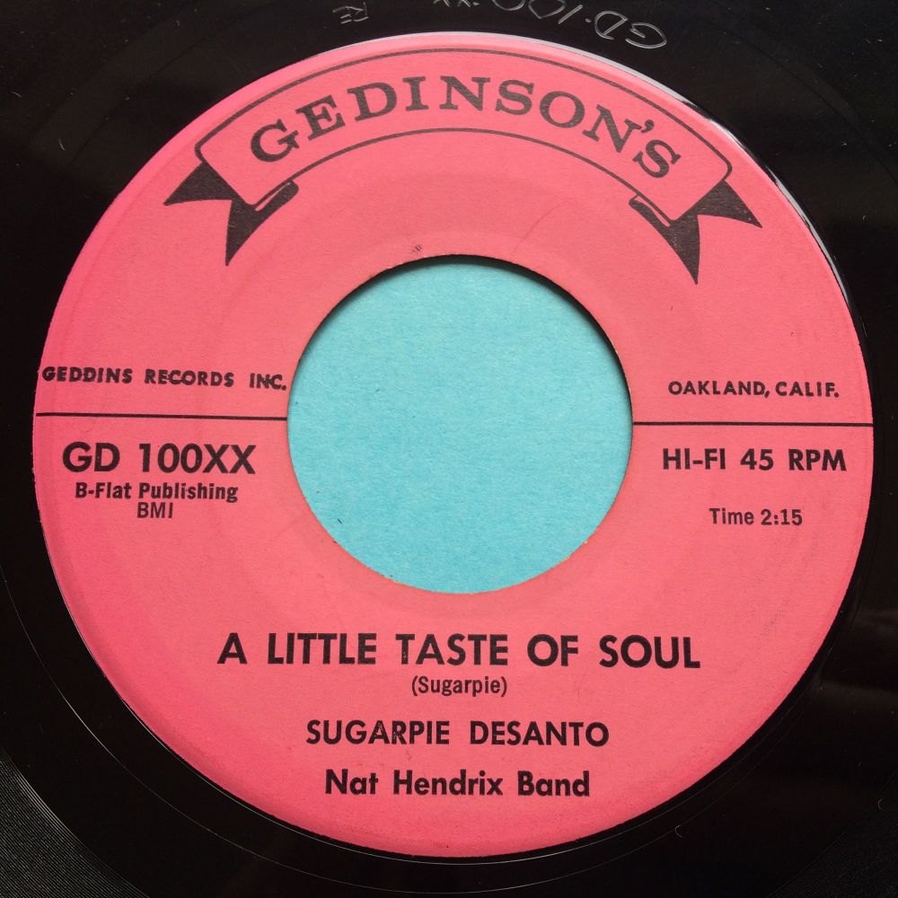 SugarPie DeSanto - I little taste of soul - Gedinsons - Ex