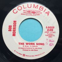 Bob Morrison - The Work Song - Columbia promo - Ex-