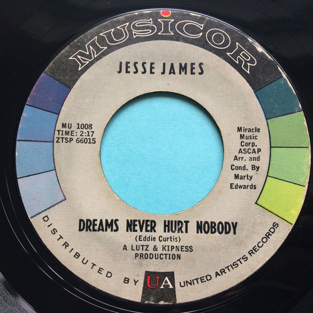 Jesse James - Dreams never hurt nobody - Musicor - Ex- (rare issue)