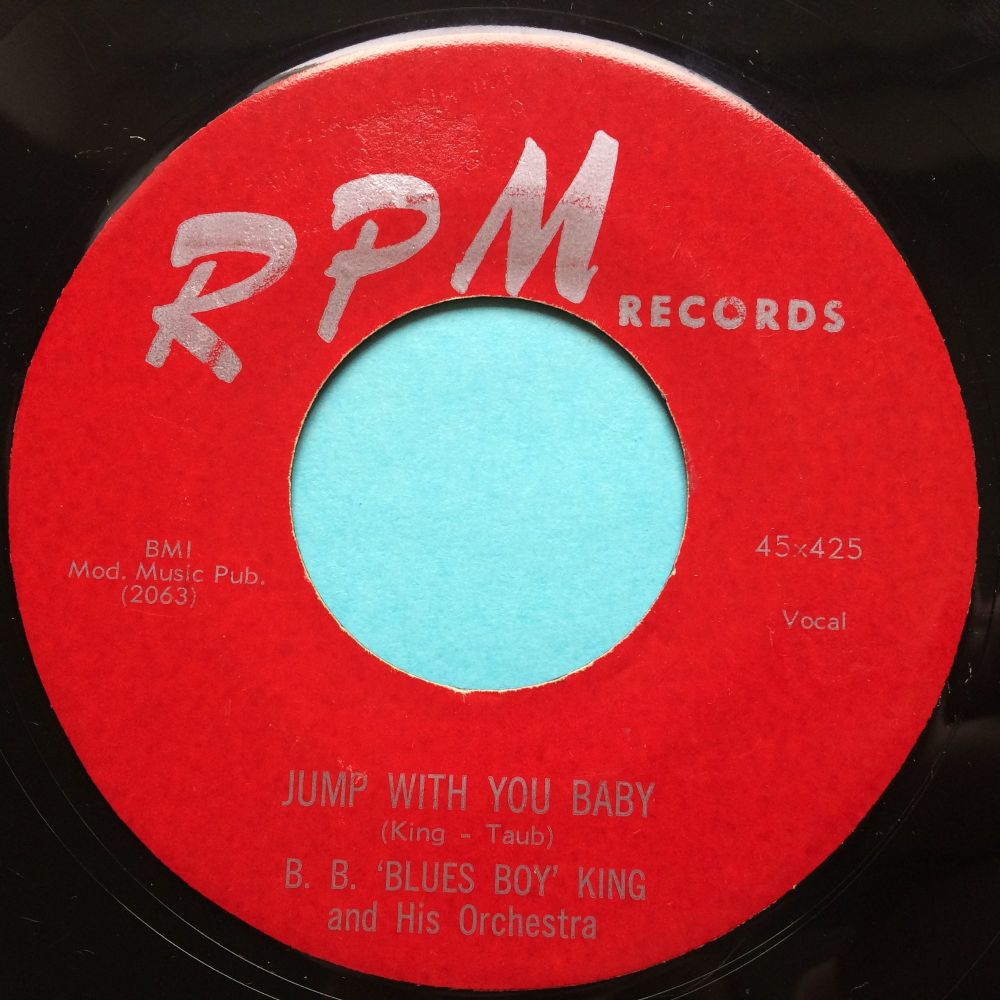 B. B. 'Blues Boy' King - Jump with you baby - RPM - Ex-