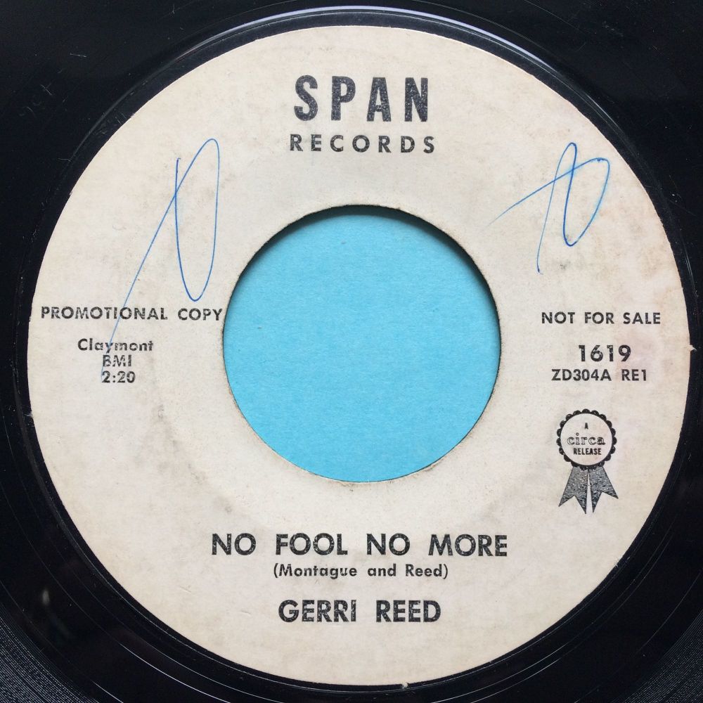 Gerri Reid - No fool no more - Span promo - VG+