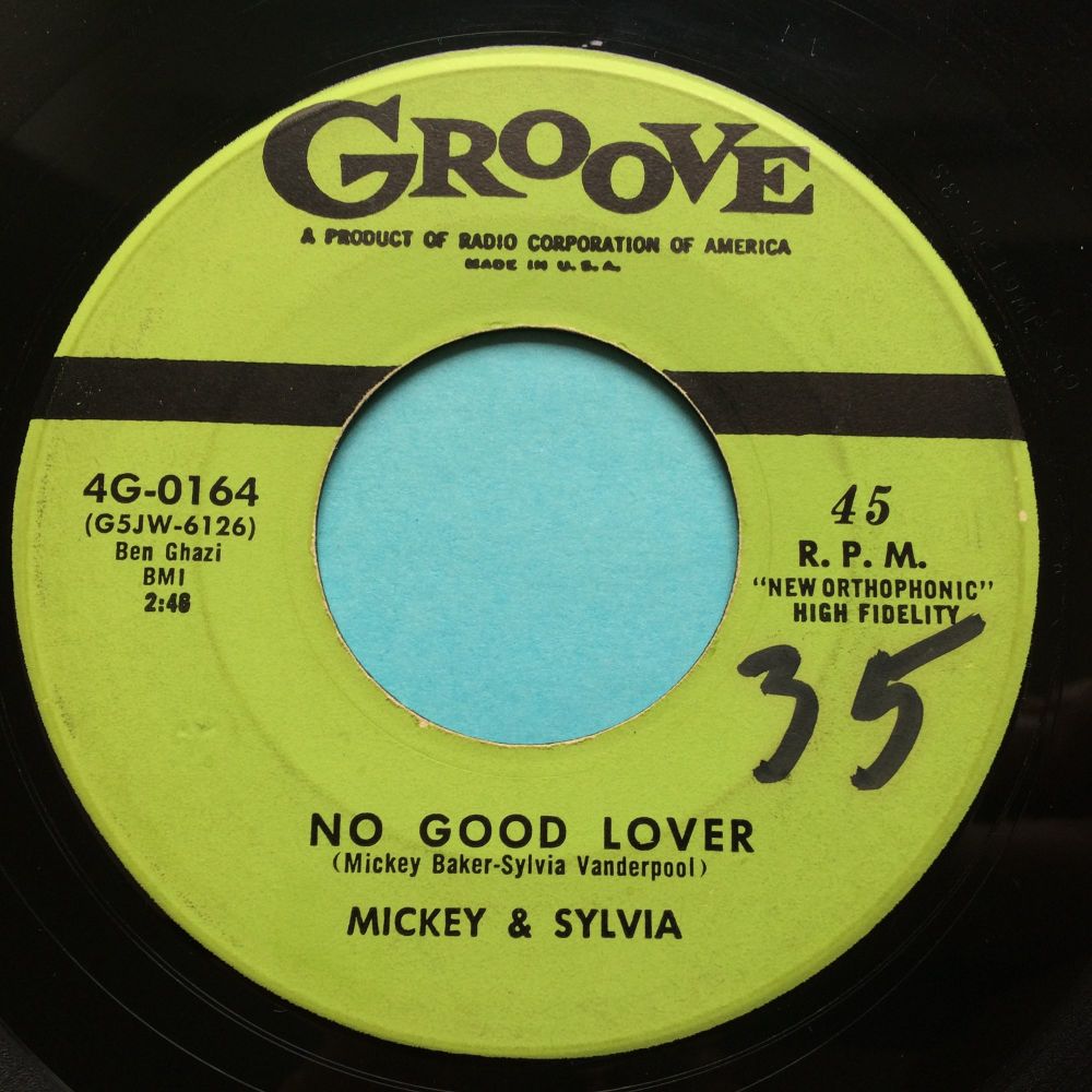 Mickey & Sylvia - No good lover - Groove - Ex-