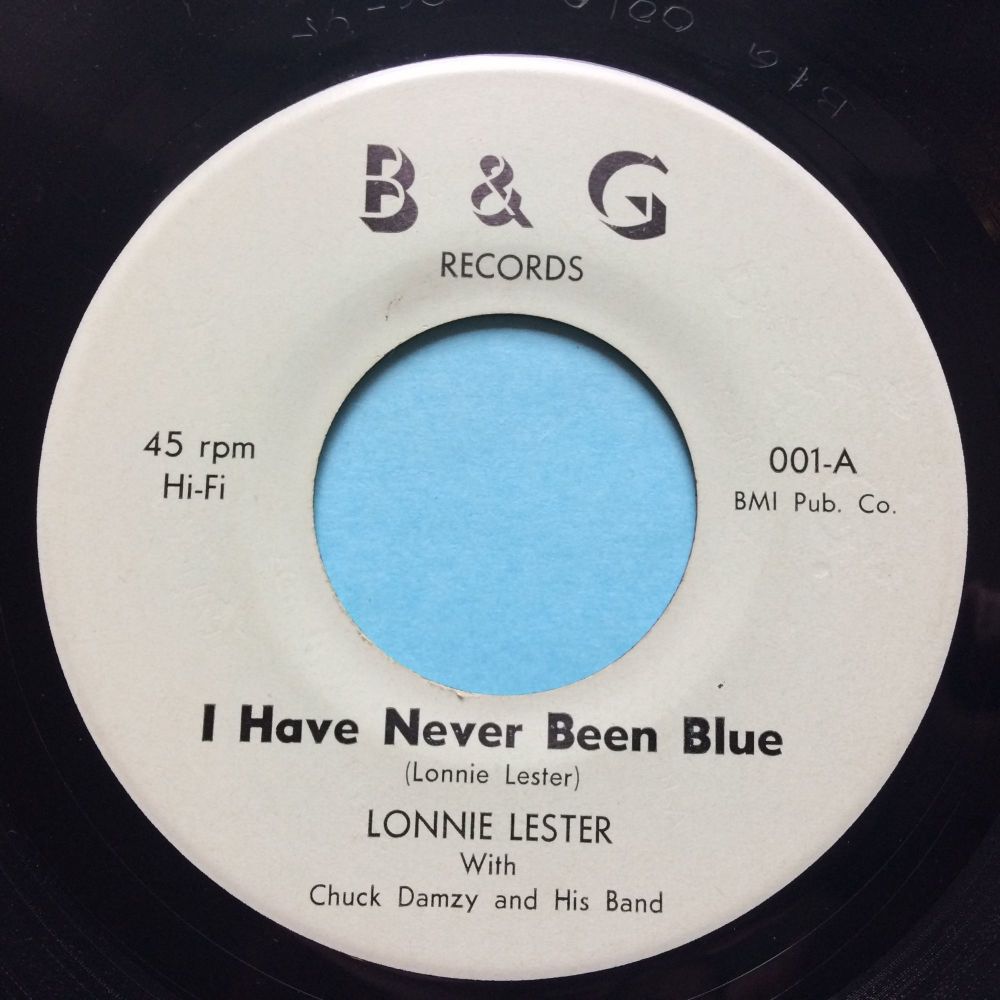 Lonnie Lester - I have never been blue - B&G - Ex
