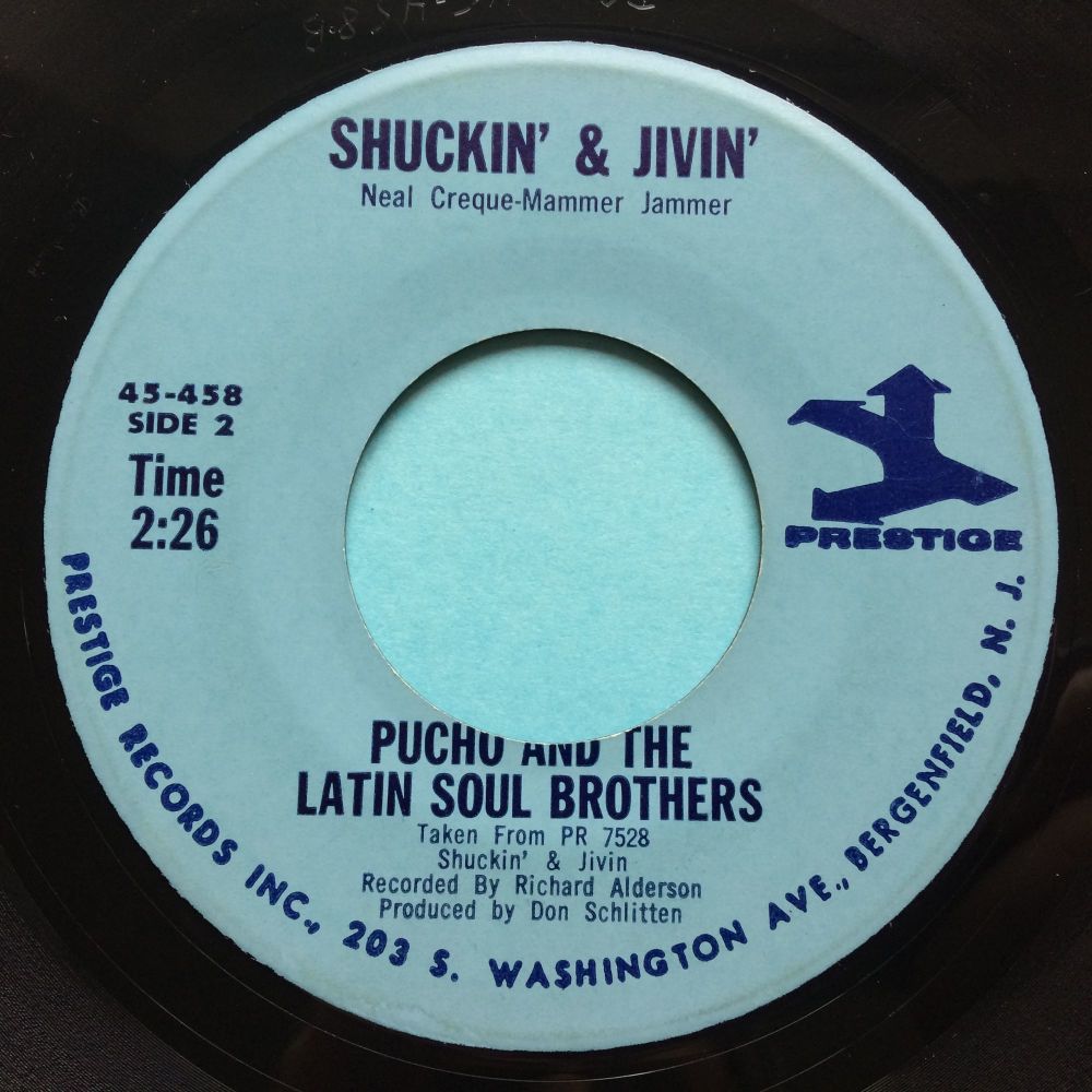 Pucho and the Latin Soul Brothers - Shuckin' & Jivin' b/w You are my sunshi