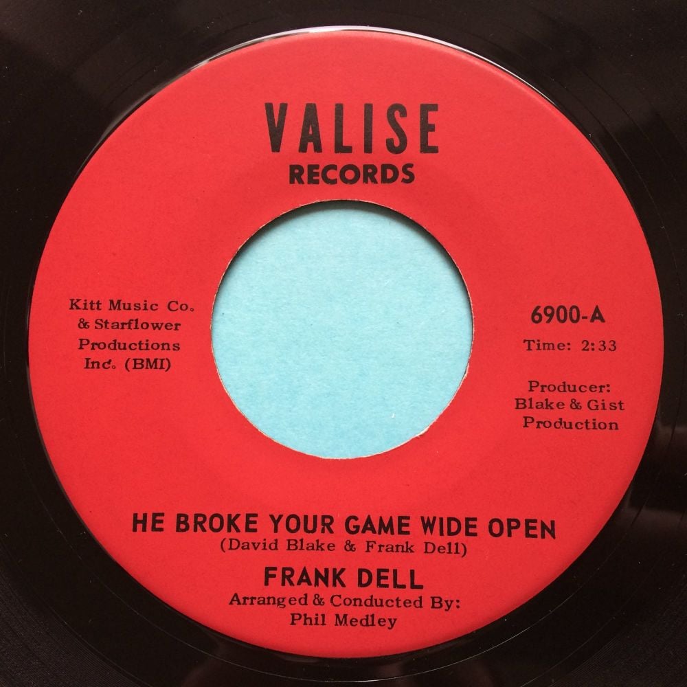 Frank Dell - He broke your game wide open - Valise - Ex (slight dish nap)