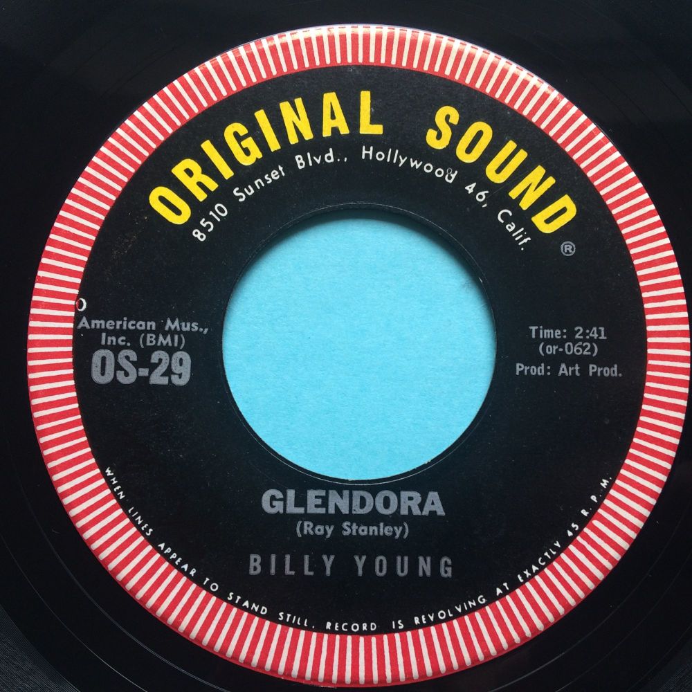 Billy Young - Glendora - Original Sound - Ex