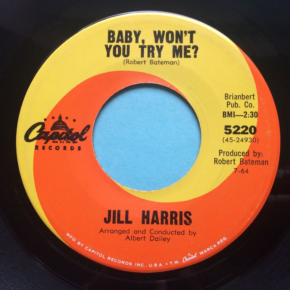 Jill Harris - Baby, won't you try me - Capitol - Ex