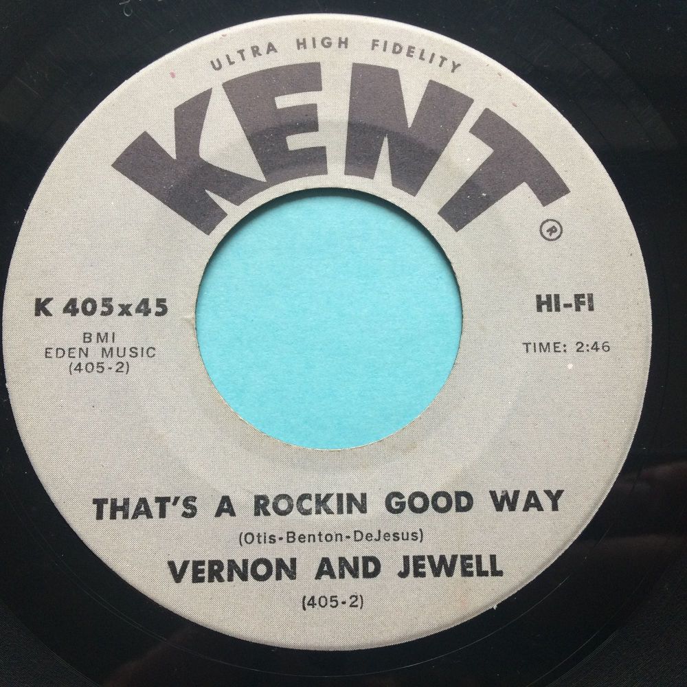 Vernon and Jewel - That's a rockin' good way - Kent - Ex