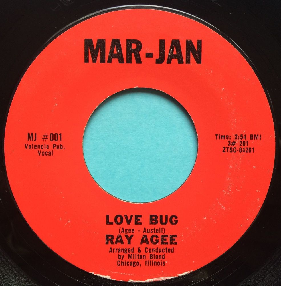 Ray Agee - Love Bug - Mar-Jan - Ex-