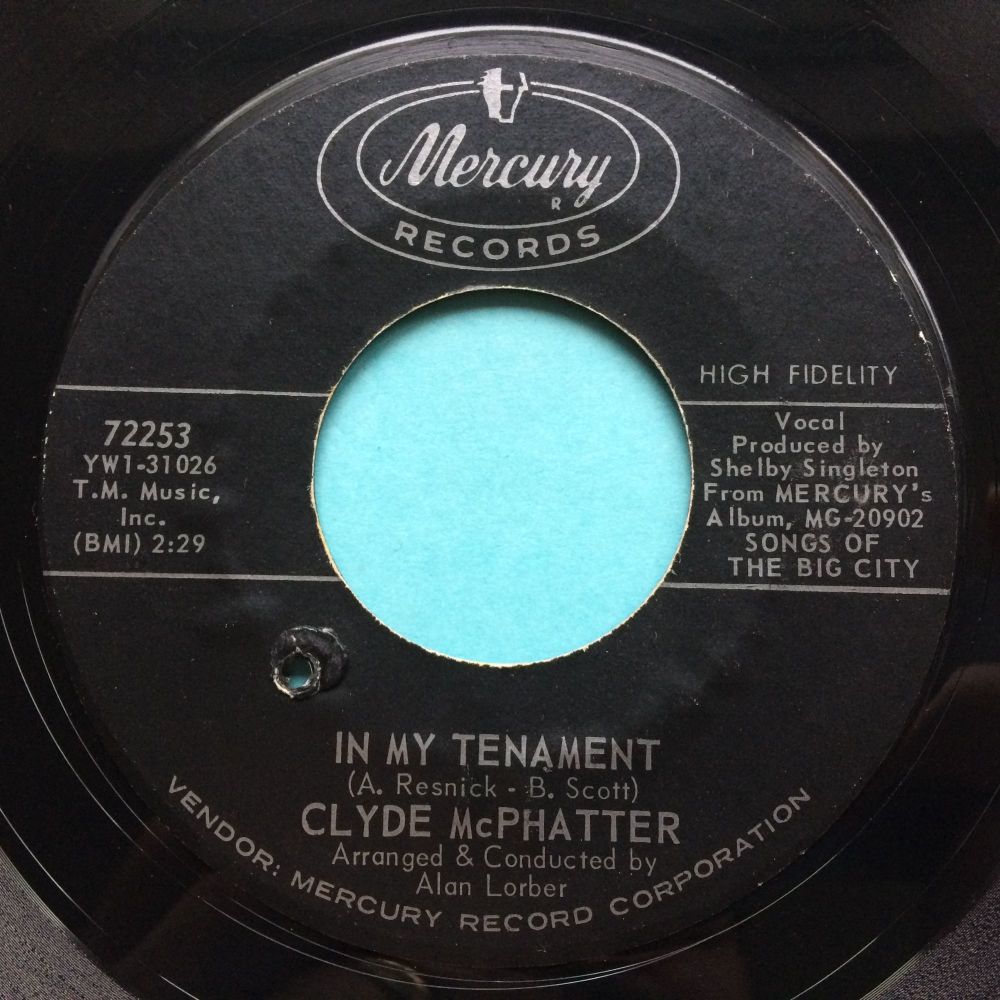 Clyde McPhatter - In my tenament - Mercury - VG+