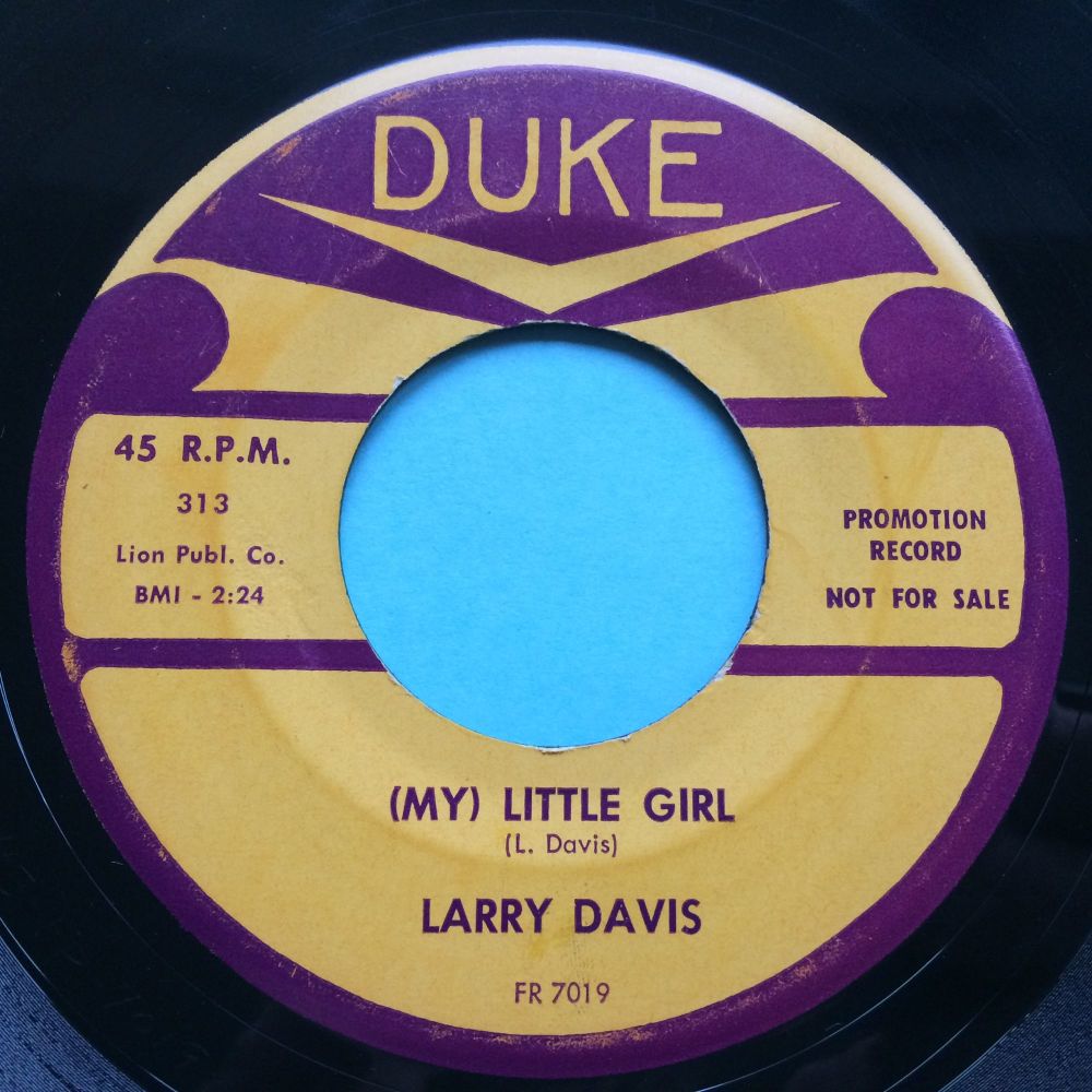 Larry Davis - (My) Little Girl - Duke - Ex-