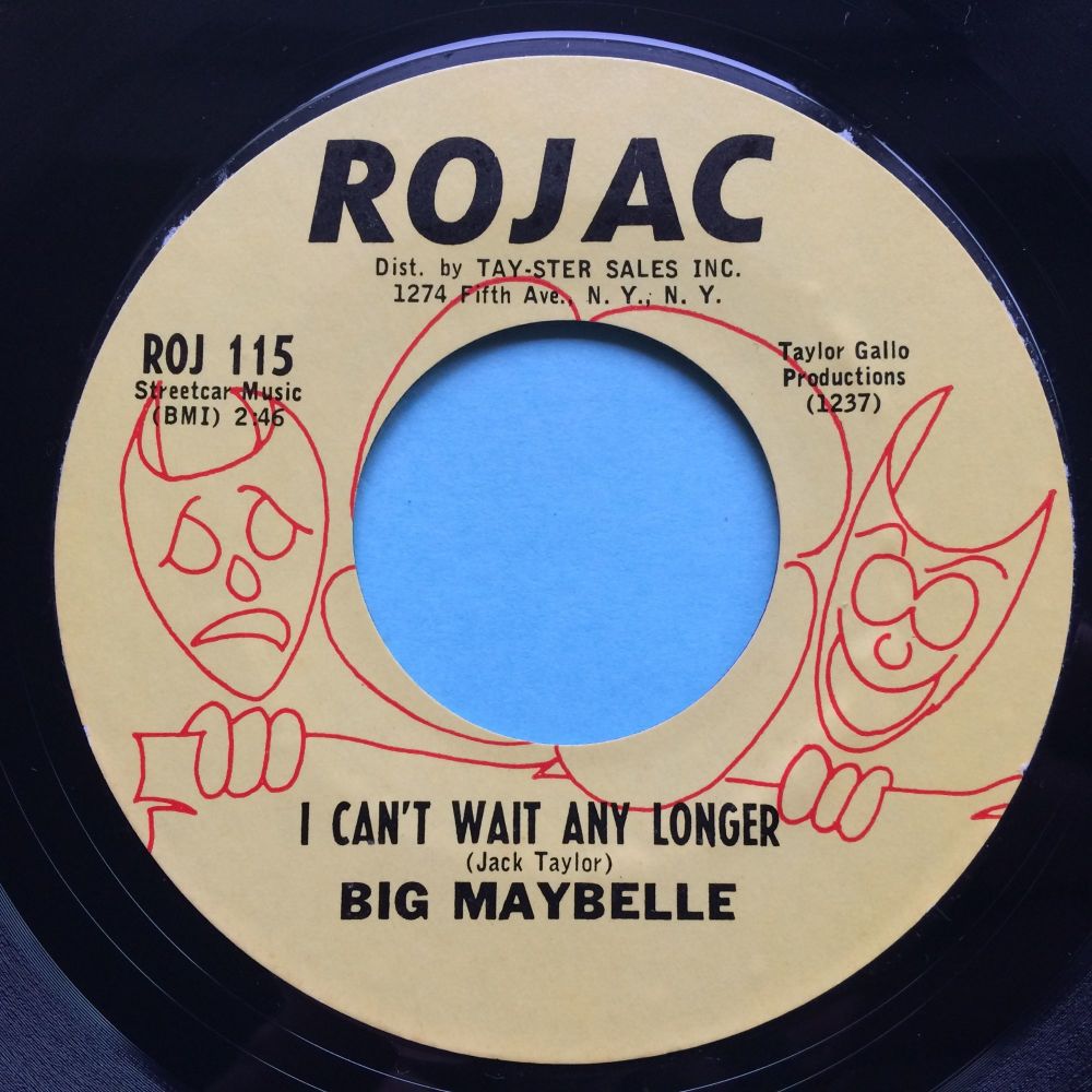 Big Maybelle - I can't wait any longer - Rojac - Ex