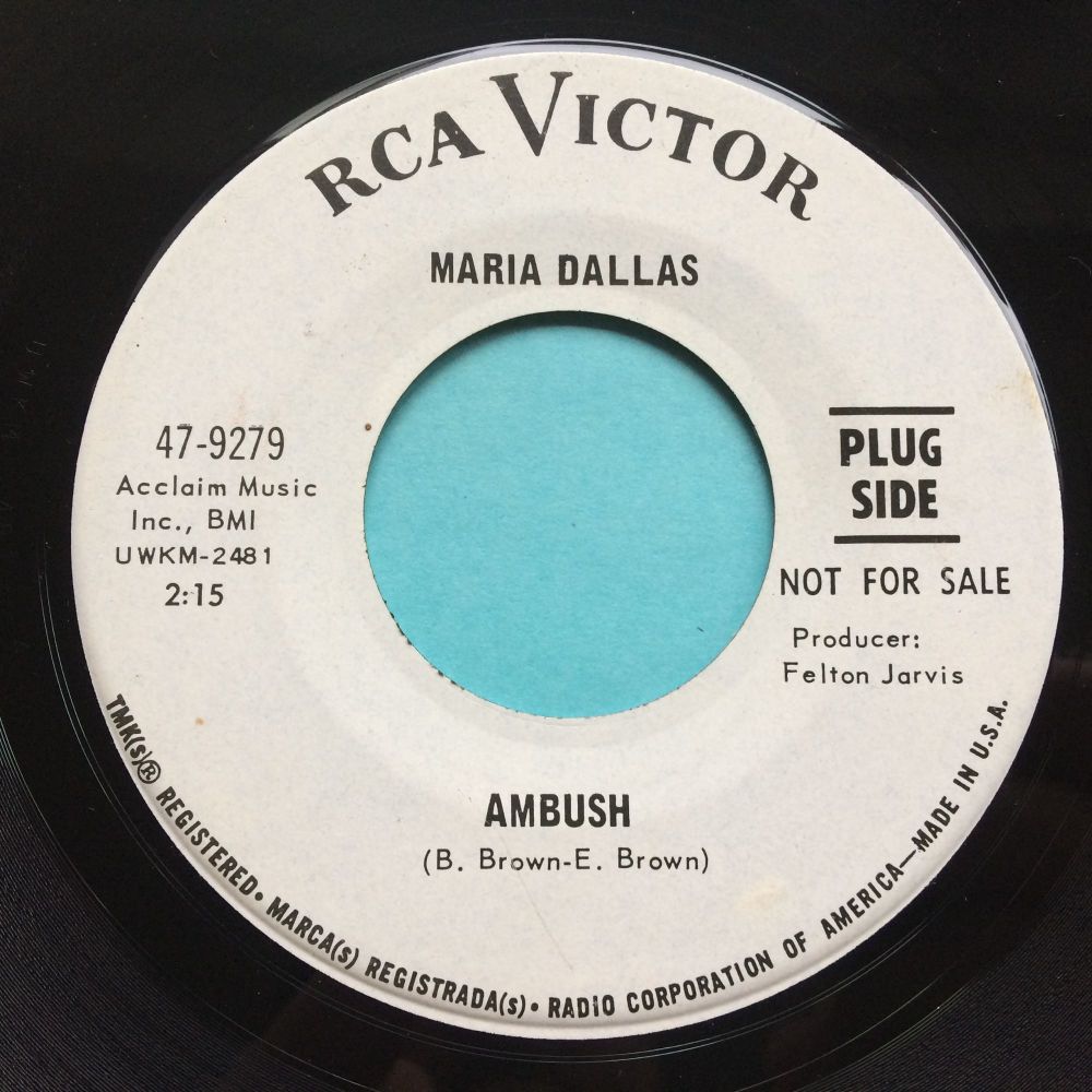 Maria Dallas - Ambush - RCA promo - Ex