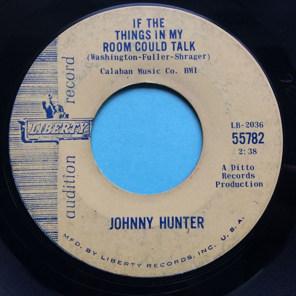 Johnny Hunter - If the things in my room could talk - Liberty promo - VG+