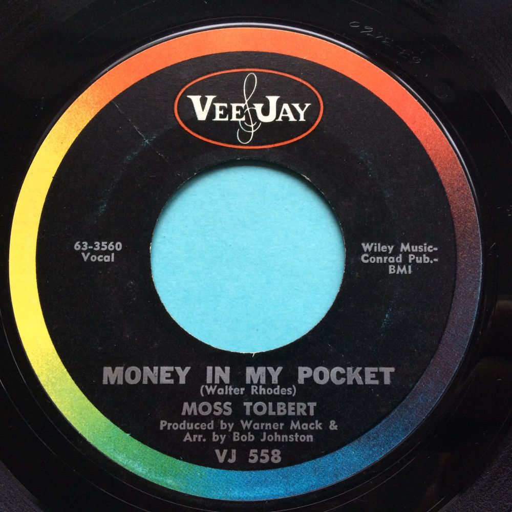 Moss Tolbert - Money in my pocket - Vee Jay - Ex-