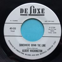 Albert Washington - Somewhere down the line - Deluxe promo - Ex