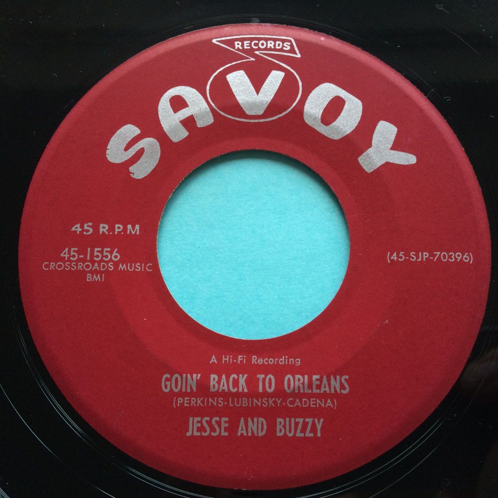 Jesse and Buzzy - Goin' back to Orleans - Savoy - Ex