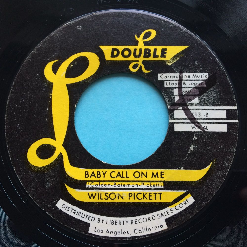 Wilson Pickett - Baby call on me - Double L - Ex- (xol)