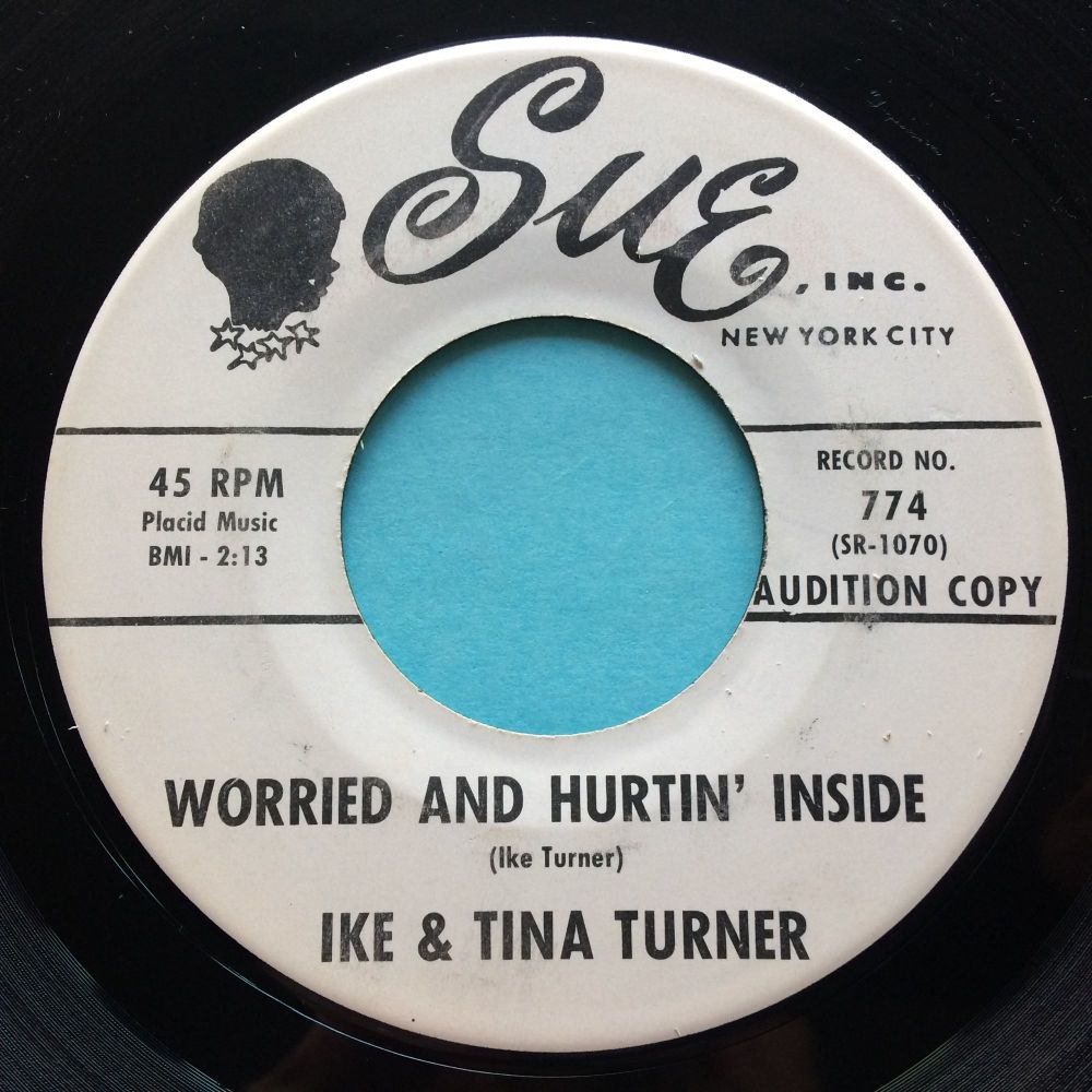 Ike and Tina Turner - Worried and hurtin' inside - Sue promo - Ex-