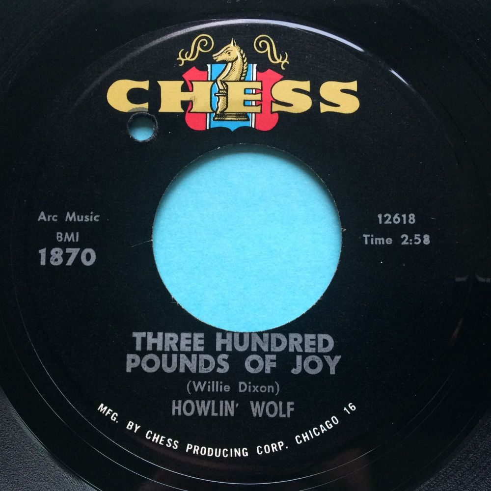 Howlin' Wolf - Three hundred pounds of joy - Chess - Ex-