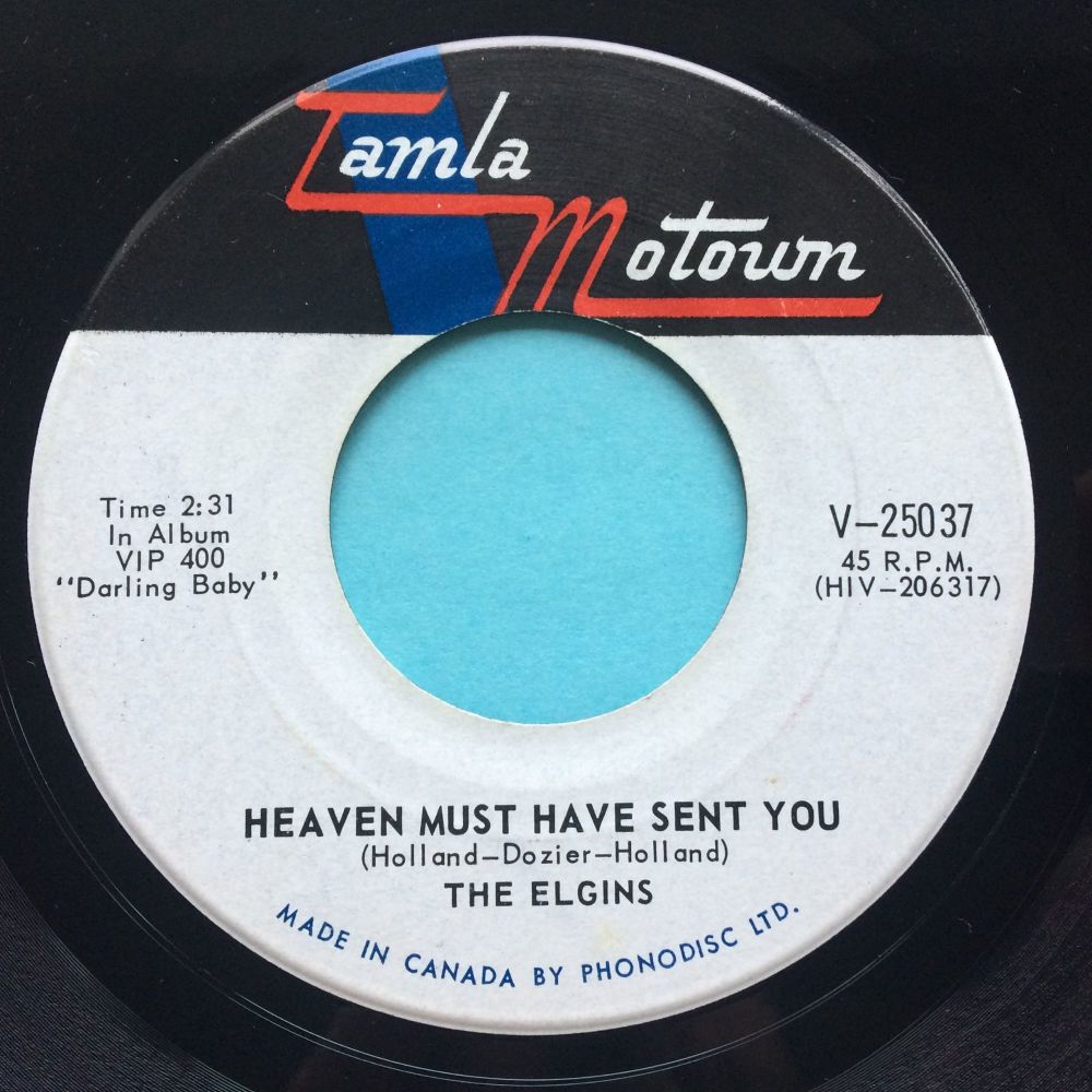Elgins - Heaven must have sent you - Tamla Motown (Canadian) - Ex