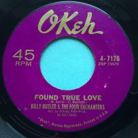 Billy Butler - Found true love b/w Lady love - Okeh - Ex-