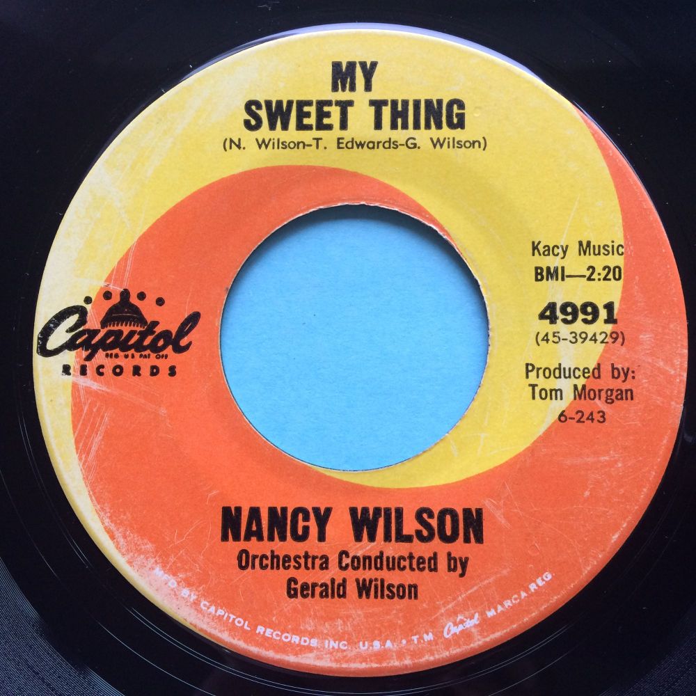 Nancy Wilson - My sweet thing - Capitol - Ex